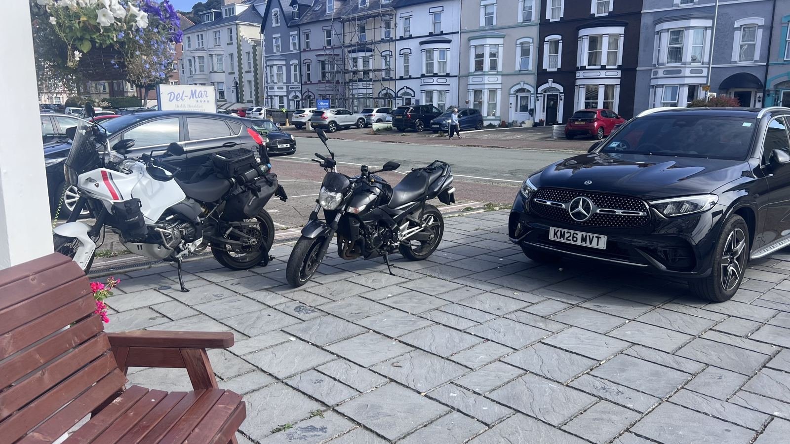 Deganwy Avenue on a sunny day